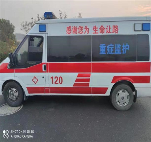 无极救护车出租服务案例3